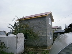 Дом дачный из керамзитобетонных блоков №3 черновой